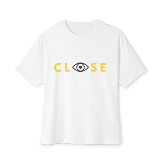 Unisex Oversized Boxy Tee - CLOSE