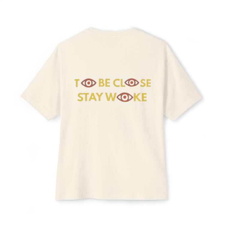 Unisex Oversized Boxy Tee - CLOSE