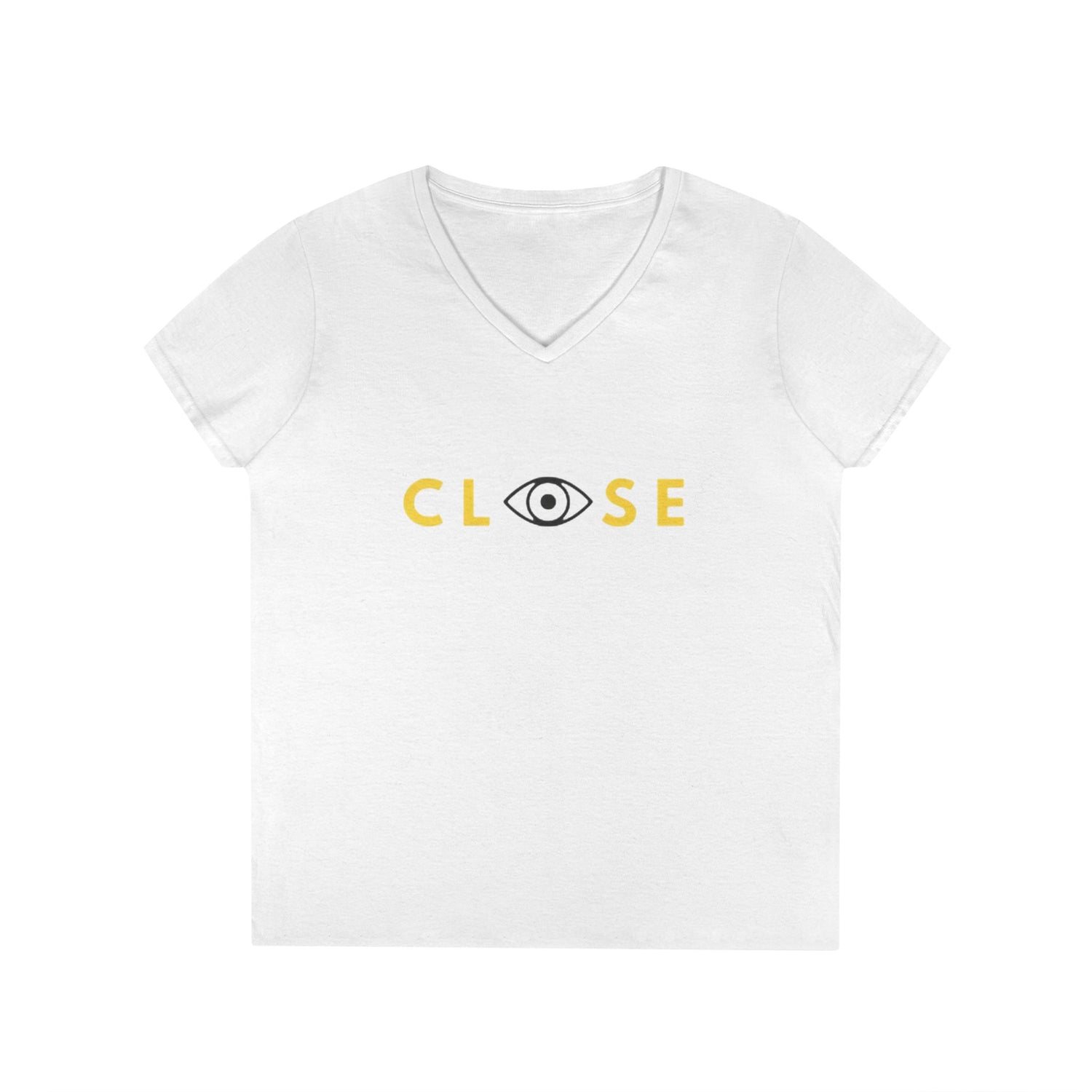 Ladies V-Neck T-Shirt - CLOSE