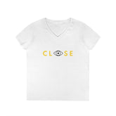 Ladies V-Neck T-Shirt - CLOSE