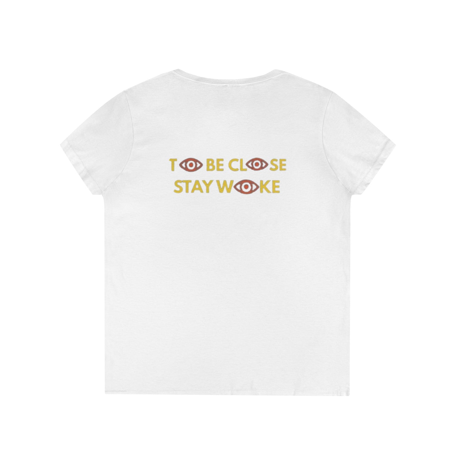 Ladies V-Neck T-Shirt - CLOSE