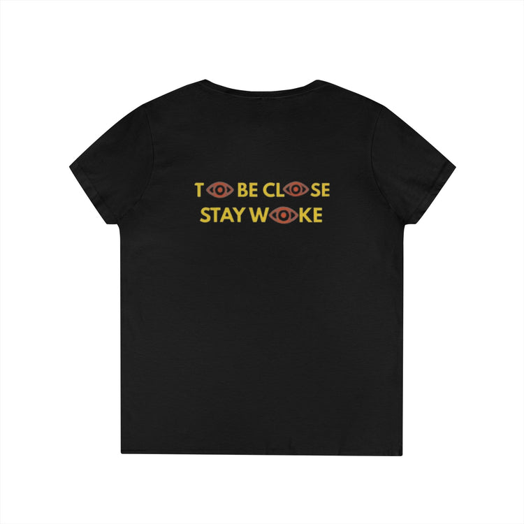 Ladies V-Neck T-Shirt - CLOSE