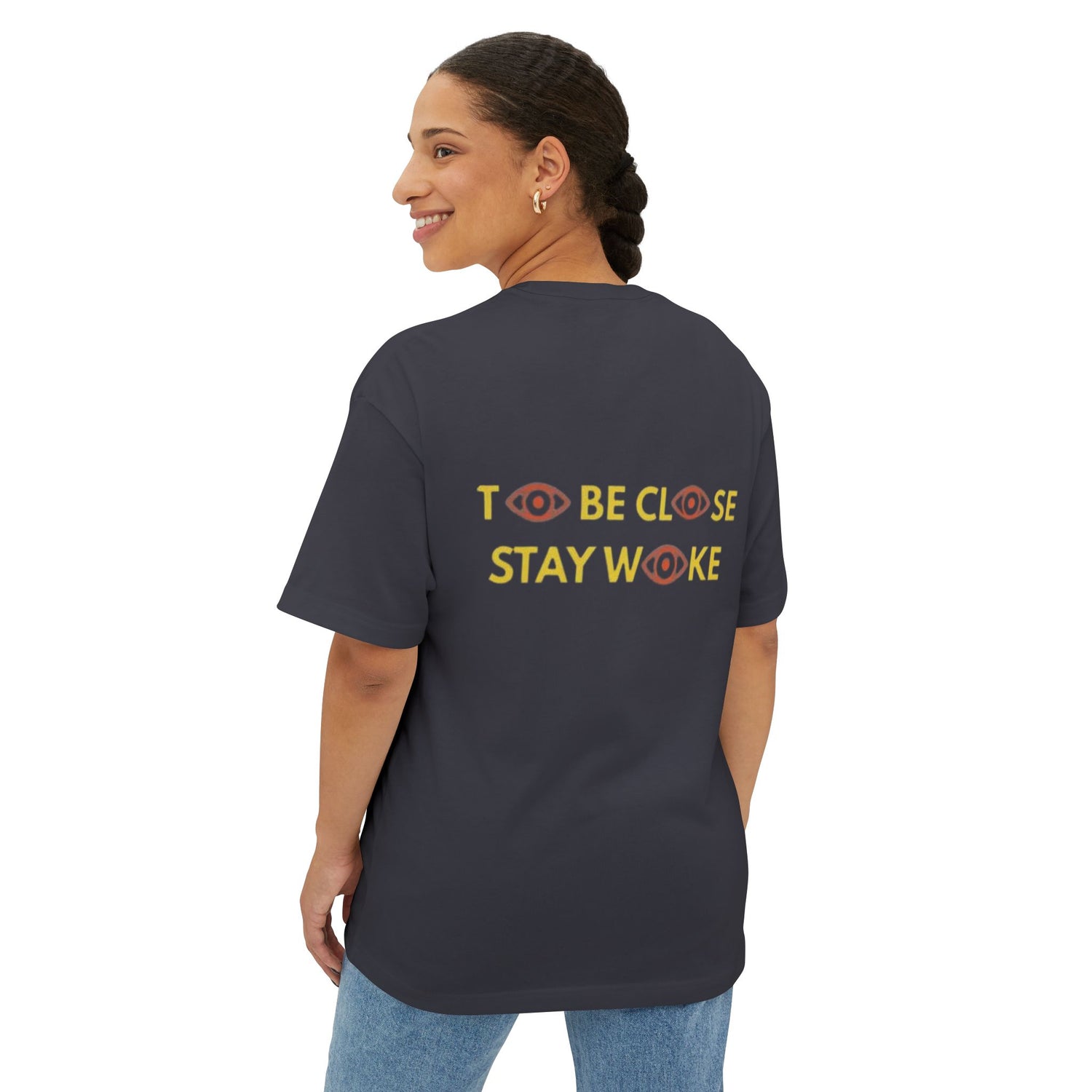 Unisex Oversized Boxy Tee - CLOSE