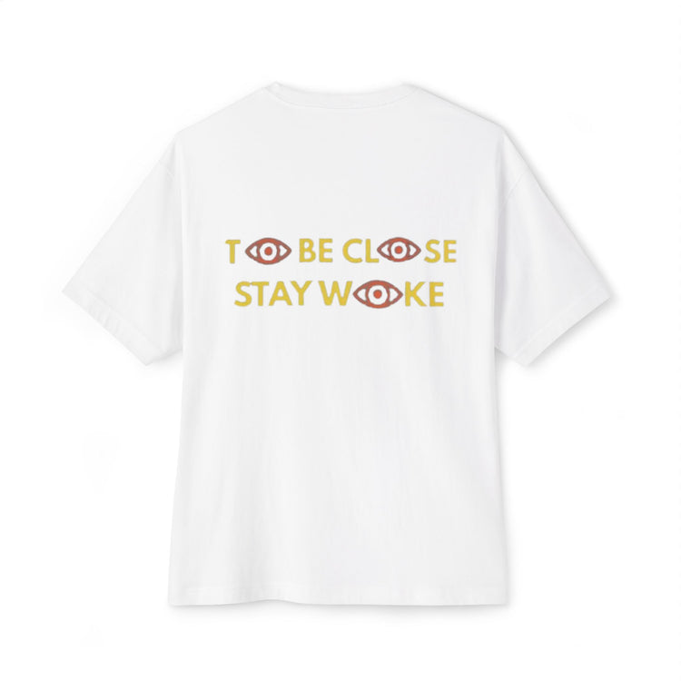 Unisex Oversized Boxy Tee - CLOSE