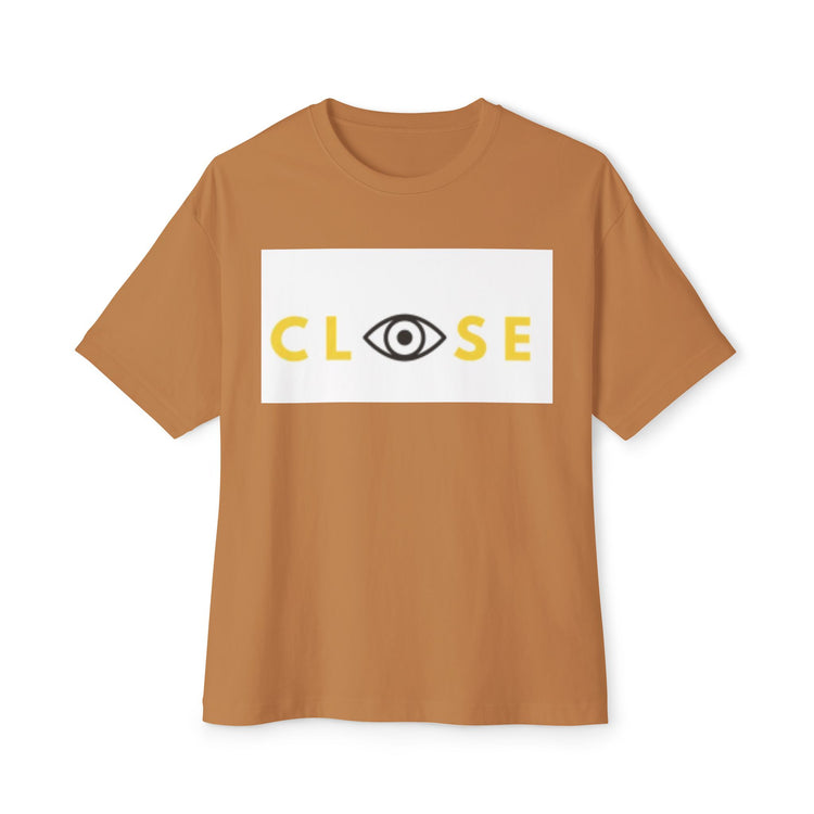 Unisex Oversized Boxy Tee - CLOSE